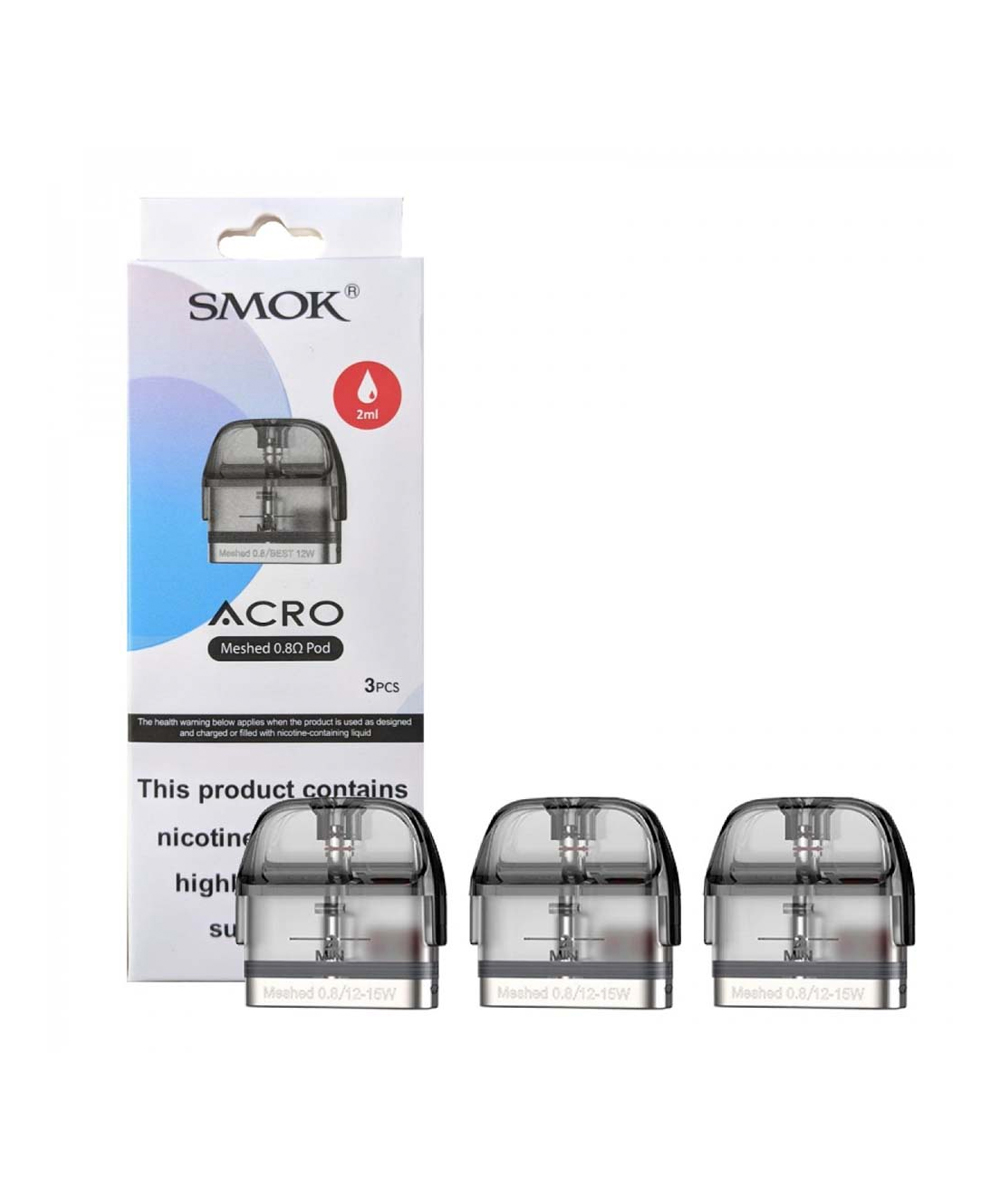 Original Smok Acro Pod Cartridges Coils Head Heater Evaporator E Cigarette  Vape Atomizer Tank Pods Acro Kit Accessories - Electronic Cigarette Kits -  AliExpress