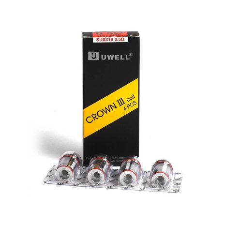 Uwell Crown 3 0.25 Ohm 4 Pack