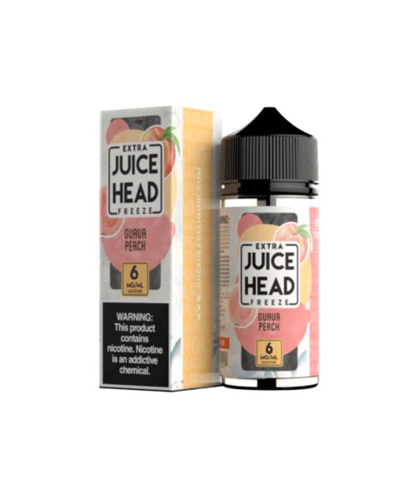 Juice Head Extra Freeze – 100ML Guava Peach 6mg