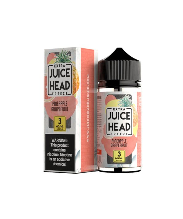Juice Head Extra Freeze – 100ML Pineapple Grapefruit 3mg