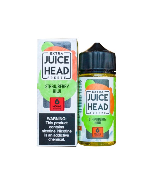 Juice Head Extra Freeze – 100ML Strawberry Kiwi 6mg
