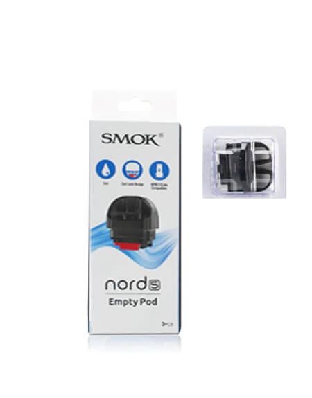 Smok Nord 5 Empty Replacement Pod Cartridge 0.2 ohm Single Pack