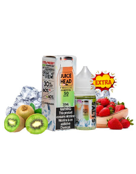 Juice Head Extra Freeze - 30ml Strawberry kiwi 50mg