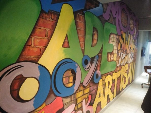 Graffiti Wall | Artisan Flagship Store
