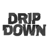 Drip down logo