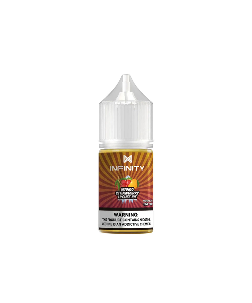 Infinity Premium Salts 30ml - Mango Strawberry Lychee Ice