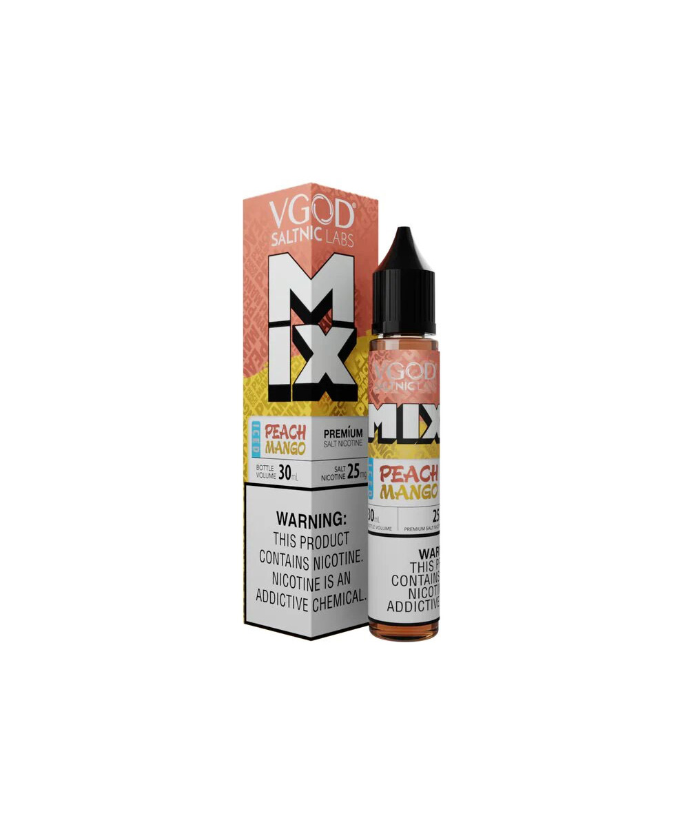 Vgod Mix Salts - 30ml Iced Mango Peach 25mg