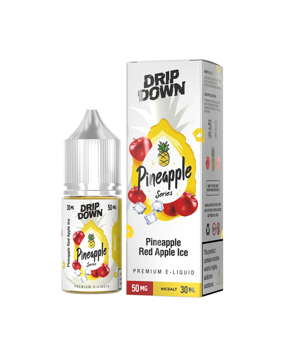 Drip Down Salts Pineapple Series - 30ml Pineapple Red Apple Ice