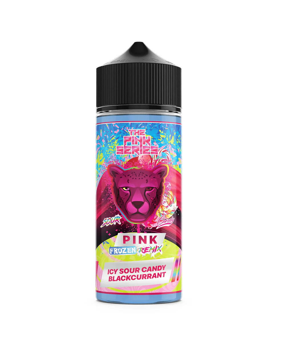 The Panther Pink Series 120ml - Icy Sour Candy Blackcurrant