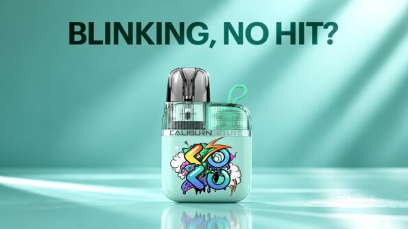 vape blinking no hit