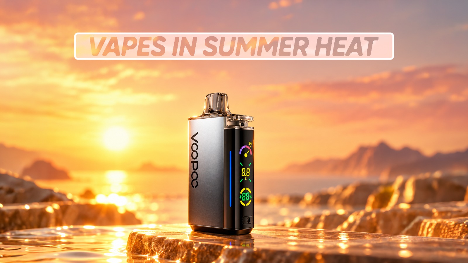 storing vape in hot weather